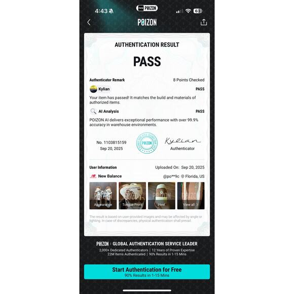 New Balance x Aimé Leon Dore 550 Brown Suede Sneakers Men’s 10.5 - Picture 11 of 11